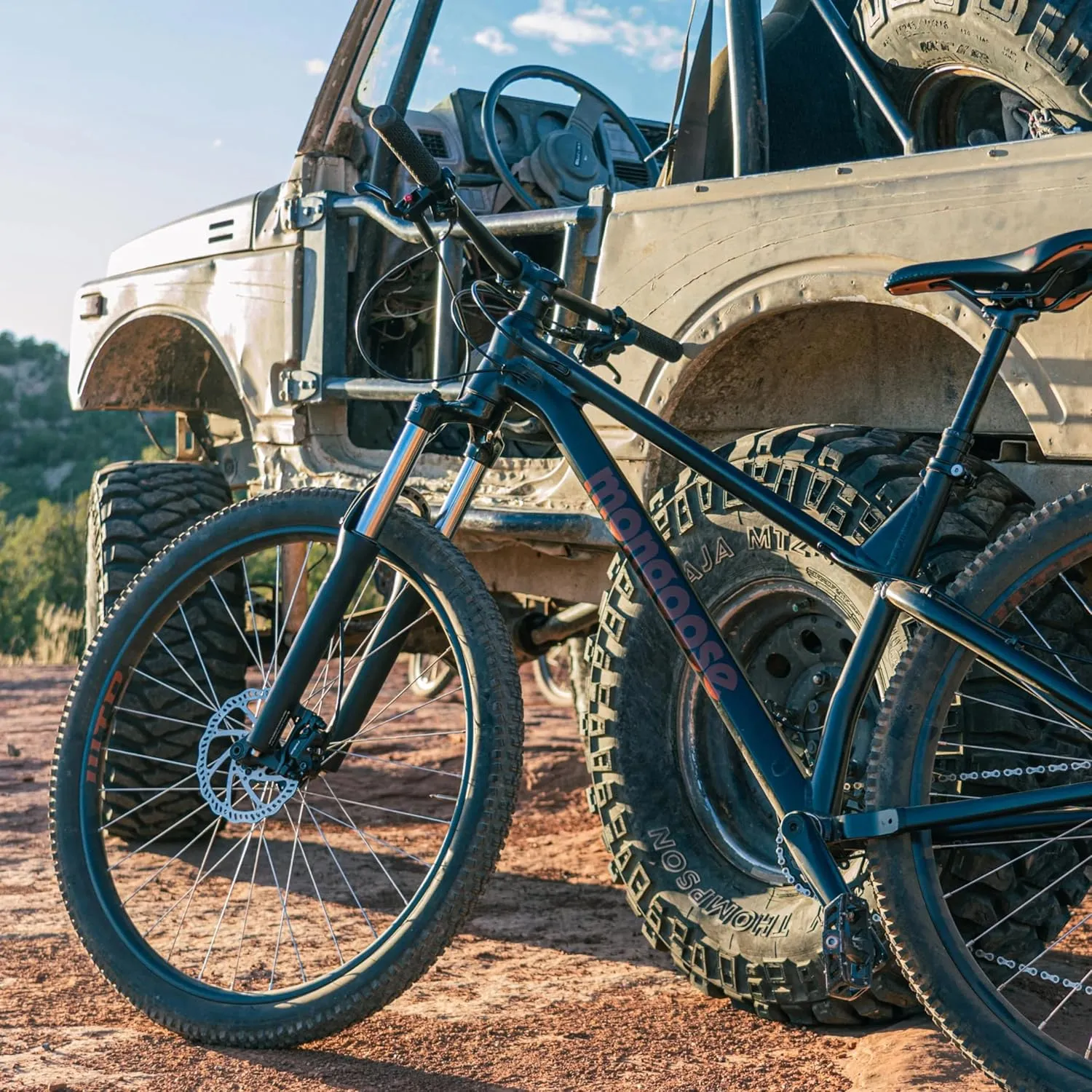 Mongoose Switchback Mountain Bike for Men and Women, 8 to 10-Speed Drivetrain with Trigger Shifters, 27.5 to 29-Inch Wheels, 15.5 to 17.5-Inch Frame
