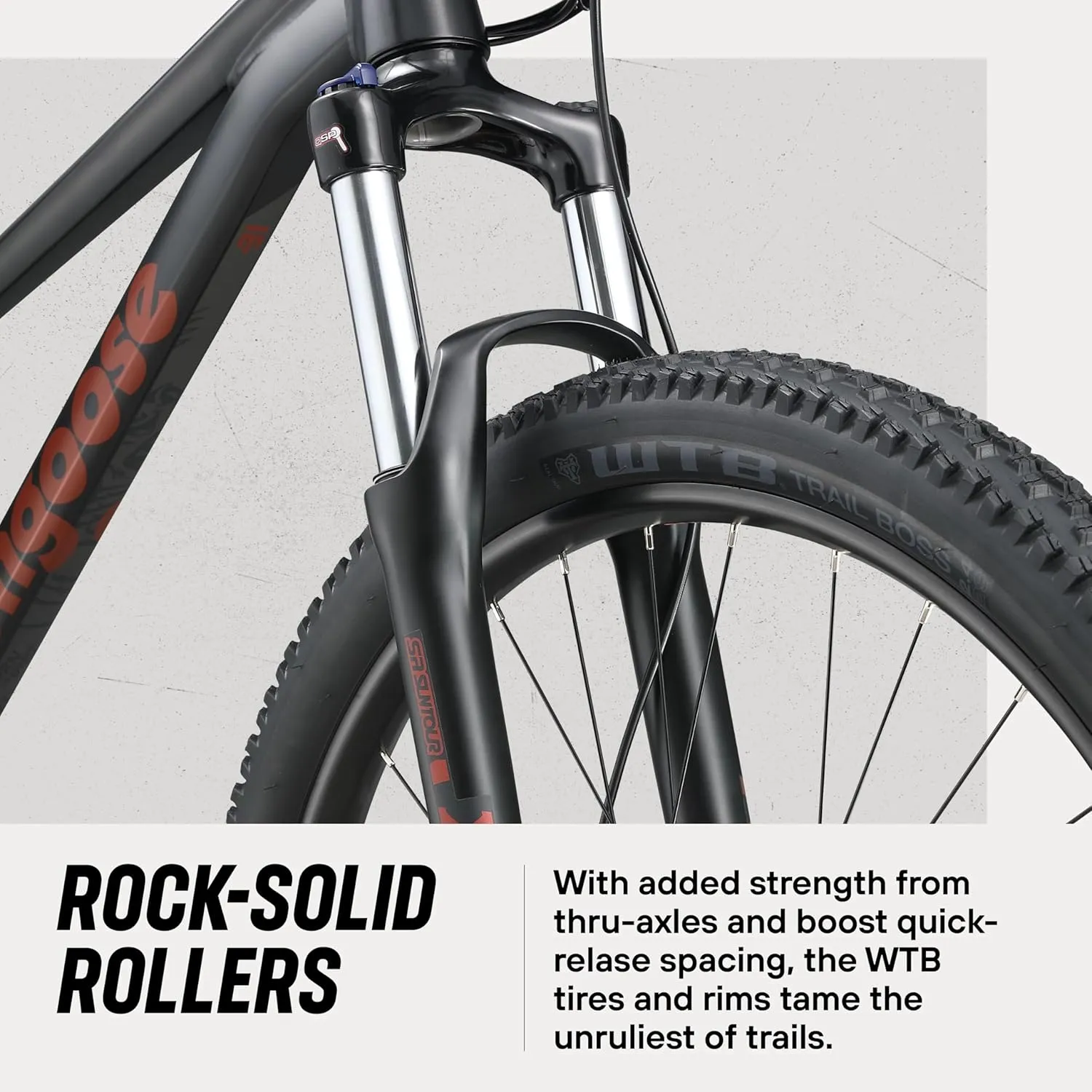Mongoose Switchback Mountain Bike for Men and Women, 8 to 10-Speed Drivetrain with Trigger Shifters, 27.5 to 29-Inch Wheels, 15.5 to 17.5-Inch Frame