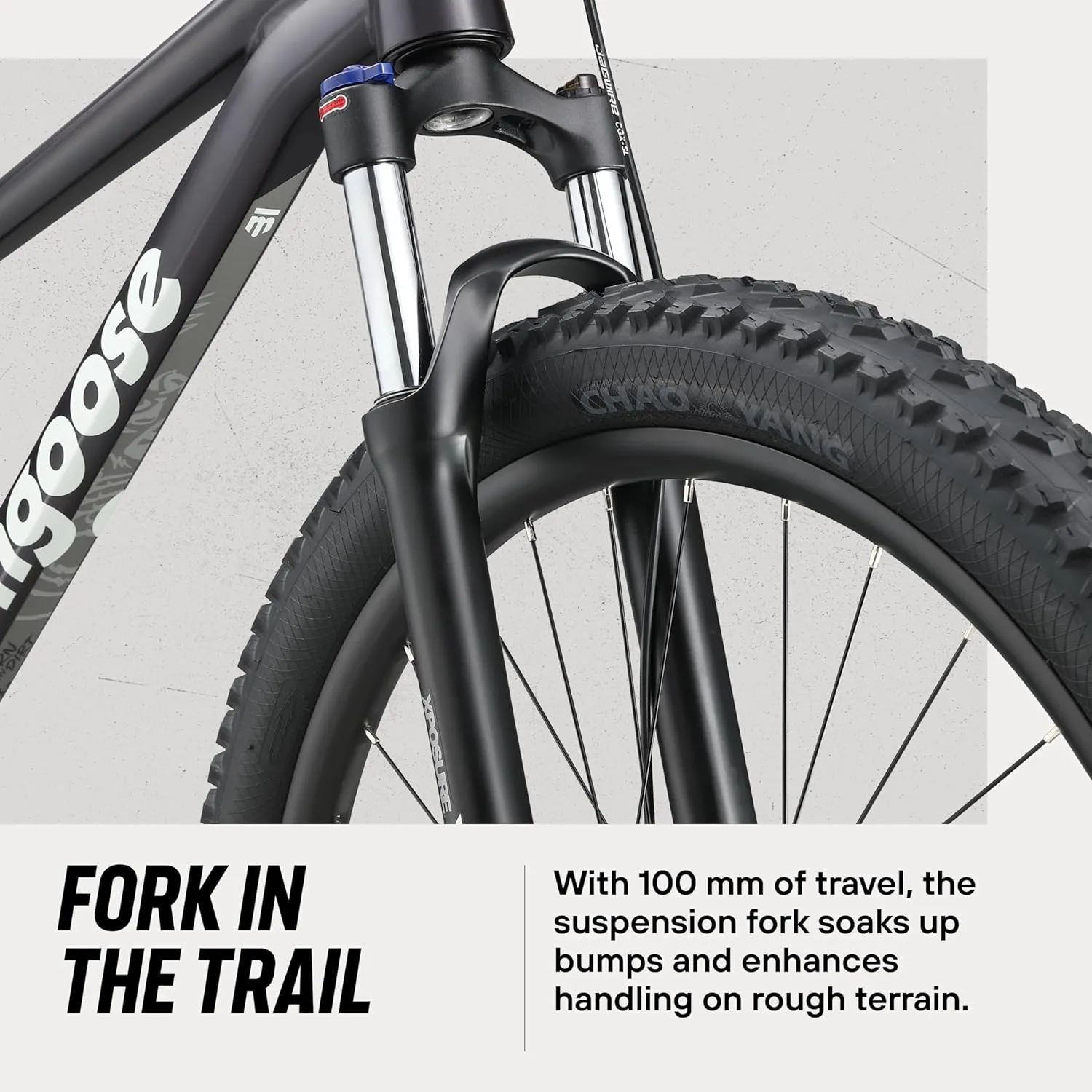 Mongoose Switchback Mountain Bike for Men and Women, 8 to 10-Speed Drivetrain with Trigger Shifters, 27.5 to 29-Inch Wheels, 15.5 to 17.5-Inch Frame