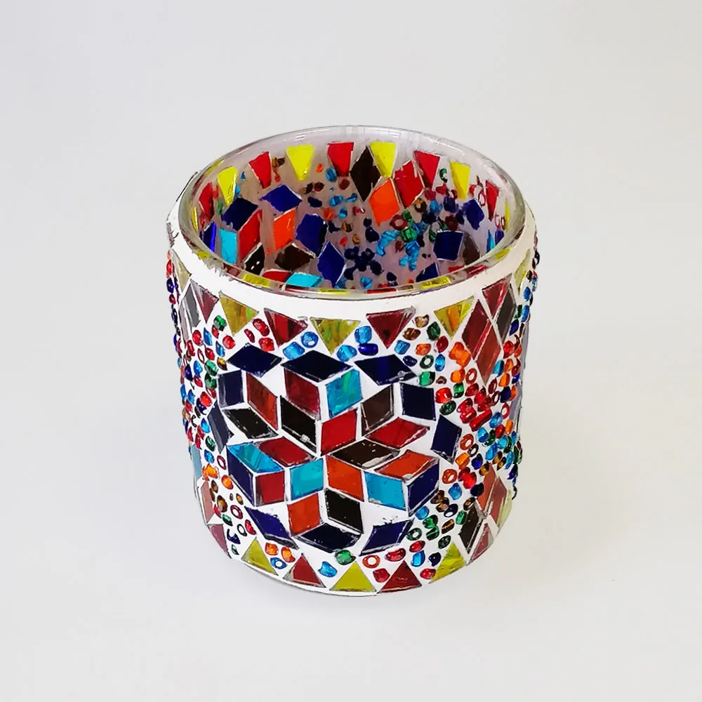 Mosaic Cup - Multi Snowflake