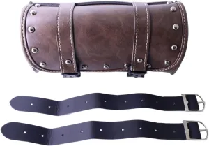 Motorcycle Handlebar Front Fork Bag Tool Roll Pouch Storage Saddlebag Retro style for Harley Honda Kawasaki Suzuki Yamaha universally suitable all motorcycle models
