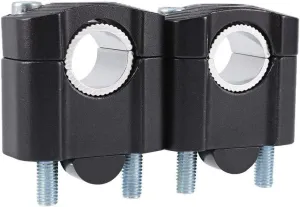 Motorcycle Handlebar Risers 1 1/8 inch 28mm or 7/8 inch 22mm Universal Handle Bars Mount Clamp Fit Harley Kawasaki Suzuki Yamaha Honda Sportster Road King Cruisers Choppers ATV Dirt Bike KTM Husaberg