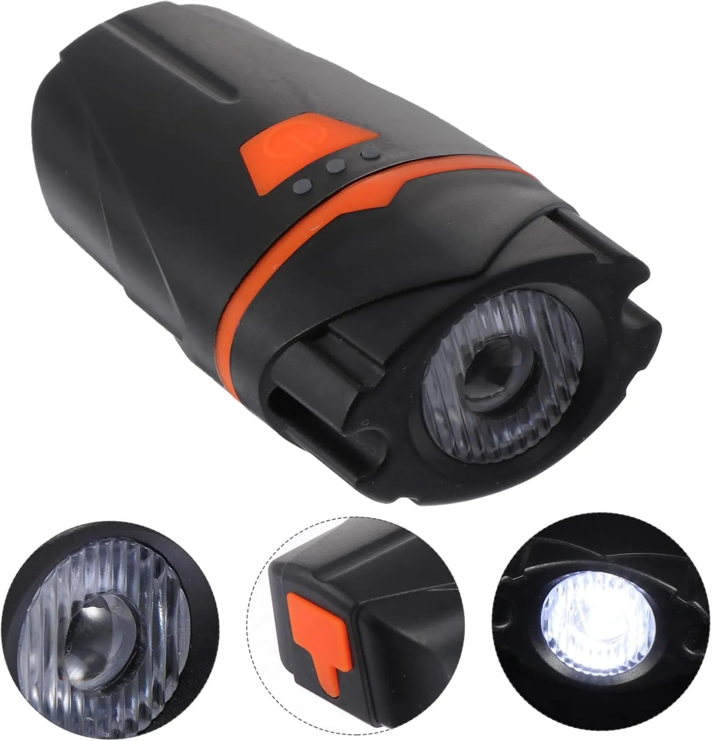 Mountain Bike Headlight Handlebar Light Bicicletas Light Holder Bicycle Accessories Light for Bikeframe