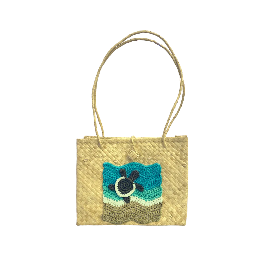 Mula Isla x Stitched by Mia Embroidered Buri Bayong