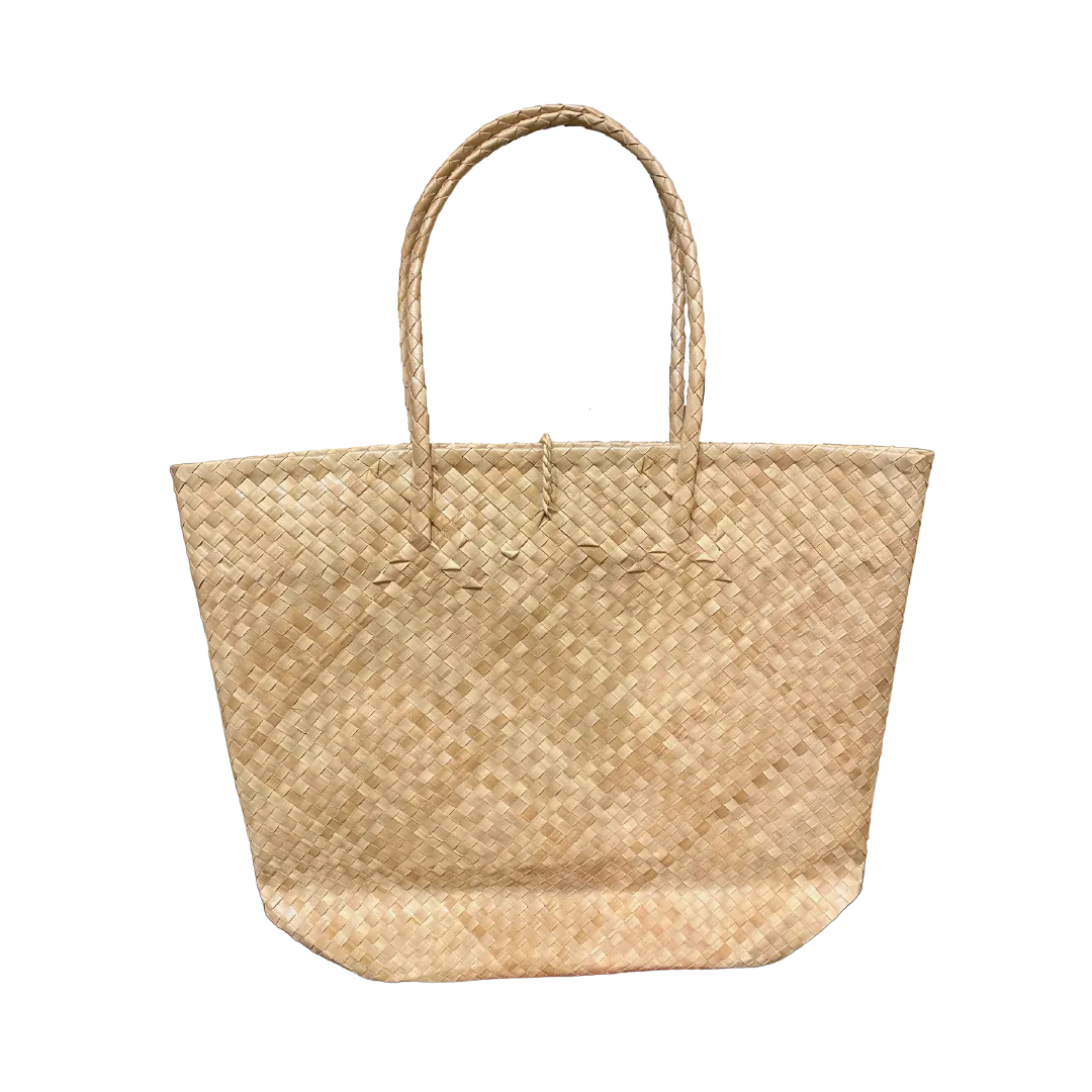 Mula Isla x Stitched by Mia Embroidered Buri Bayong