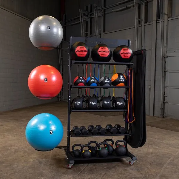 Multi-Accessory Storage Tower