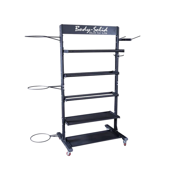 Multi-Accessory Storage Tower