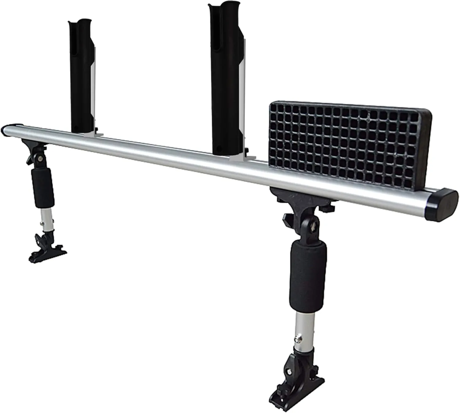 Multi-Use Kayak Trolling Motor Mount Bracket & Fishing Accessories Mount Platform for Kayak, Gift Ideas for Men (Include 2 Fishing Rod Holders)