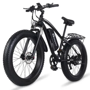 MX02S Electric Bike 48V1000W 26 In e bike 17AH Lithium Battery men's Mountain Bike Fat Tire Ebike Adult Electric Bicycle