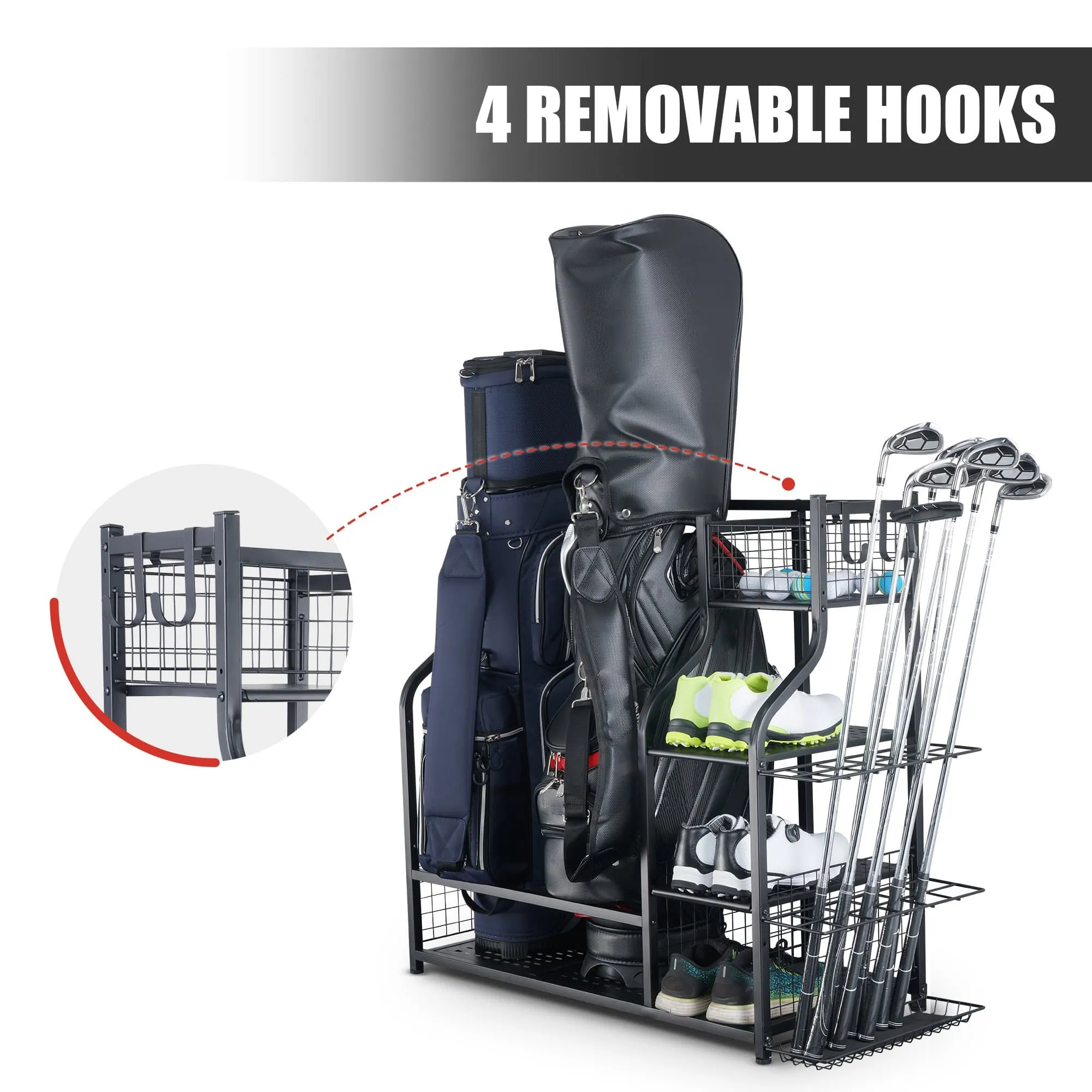Mythinglogic Golf Bag Organizer, Extra Large Design for Golf Accessories