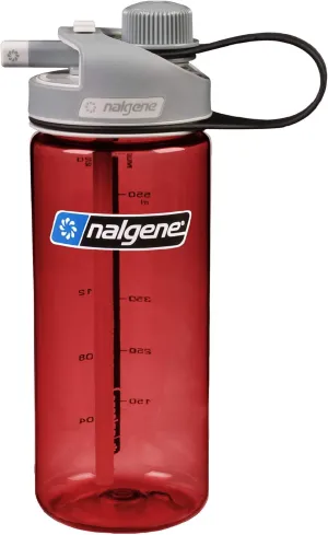 Nalgene Tritan 20oz MultiDrink BPA-Free Water Bottle, Blue