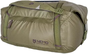 NEMO Equipment Double Haul Convertible Duffel & Tote Bag – Water-Resistant Gear Bag with Backpack Straps - 55L - Nova