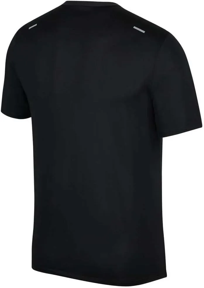 Nike Rise 365 Men's Dri-FIT Short-Sleeve Running Top (Black, CZ9184-013)