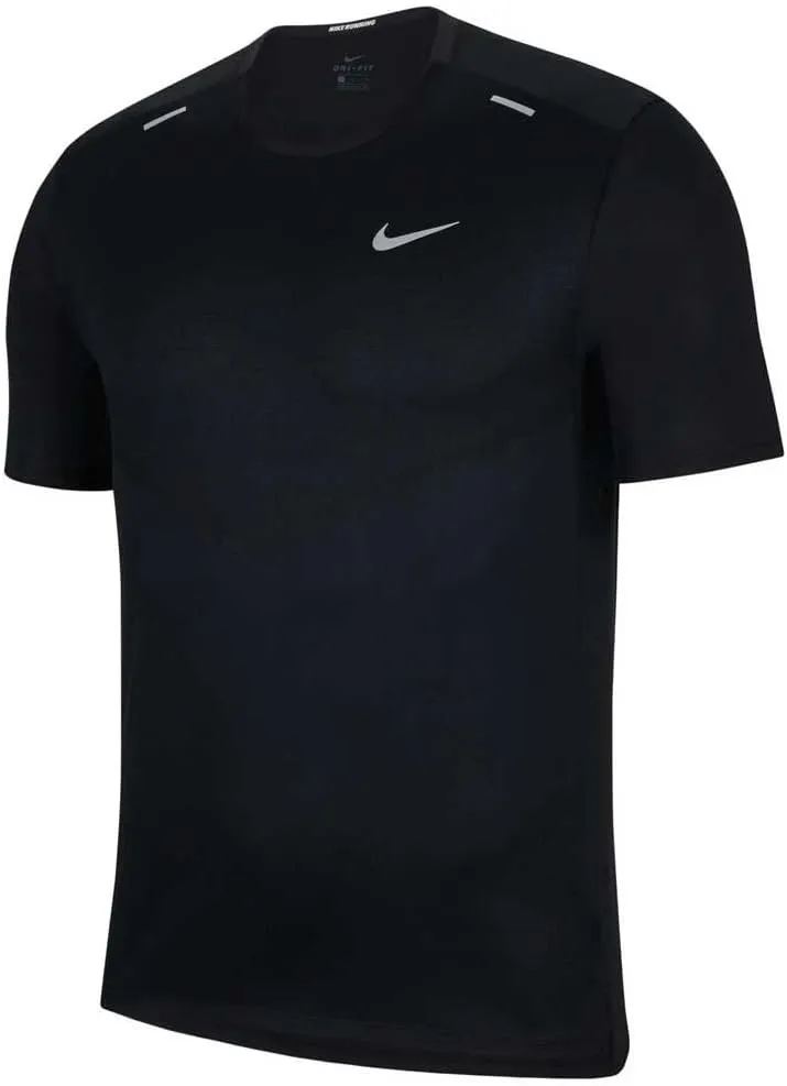 Nike Rise 365 Men's Dri-FIT Short-Sleeve Running Top (Black, CZ9184-013)