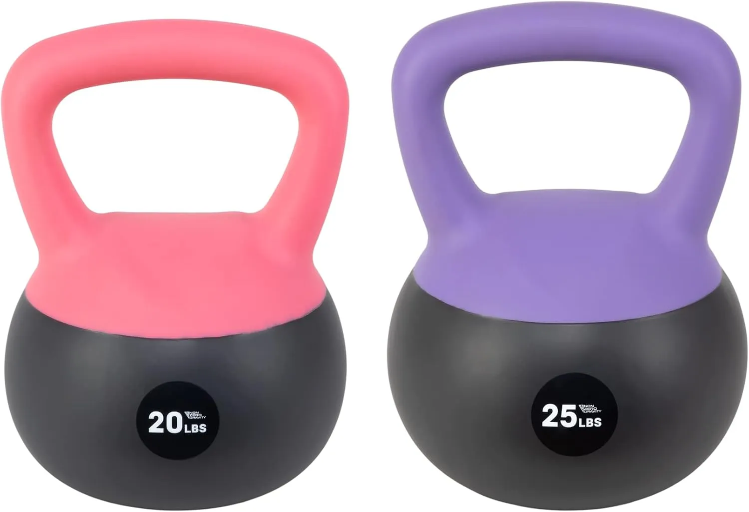 NonZero Gravity Iron Sand Soft Kettlebell with PVC Shell, Shock-Absorbing Base & Extra-Wide Grip for Versatile Workouts | Durable Strength Training Equipment