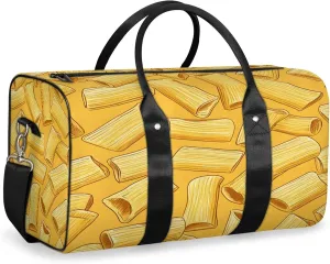 Noodles Duffle Bag for Travel, Overnight Weekend Gym Carry On Luggage Bag, Funny Food Travel Duffel Bag for Men Women
