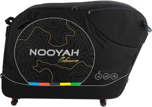 NOOYAH Sports Cycling Triathlon Bike Travel Bag, Upgrade Bike Stand Fro for Air, Car and Train Transport Bicycle Case