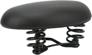 Noseless Bike Saddle, Comfortable Shock Absorbing Seat Cushion, Super Elastic Mountain Bicycle Seat with Support and Breathable Design, Easy to Install and Disassemble, Suitable