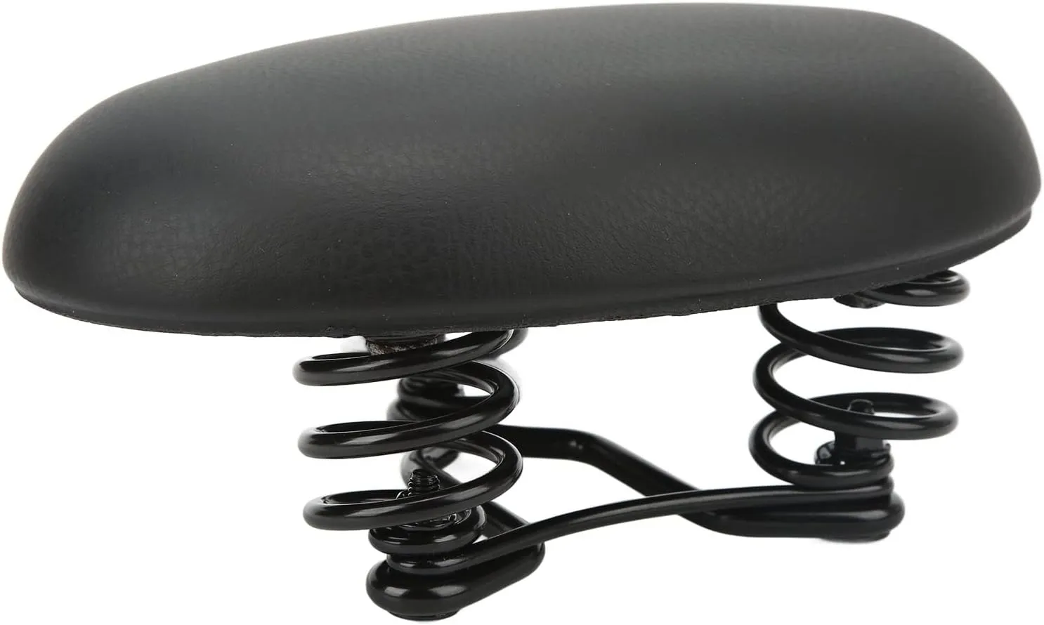 Noseless Bike Saddle, Comfortable Shock Absorbing Seat Cushion, Super Elastic Mountain Bicycle Seat with Support and Breathable Design, Easy to Install and Disassemble, Suitable
