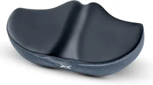 Noseless Bike Seat Suitable for City, Electric, Stationary, Peloton Bikes – Winged Wide Bicycle Seat - Extra Padding Comfort Bike Saddle Cushion for Men & Women
