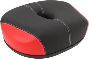 Noseless Bike Seats, Wide Bike Saddle Replacement Thickened Hollow Breathable Shock Absorbing City Mountain Bike SeatsCushion for Men Women