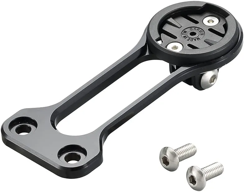 Out Front Bike Stem Handlebar Combo Mount for Garmin Edge Wahoo Elemnt Bryton Rider Stages Dash Hammerhead Campatible with Deda Alanera Integrated Handlebar
