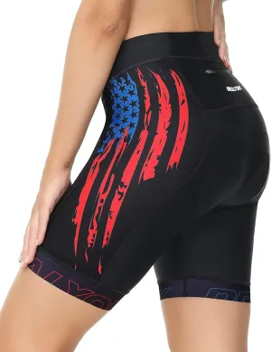 Padded Bike Shorts Women Cycling Underwear Bicycle Biking Biker Short with 4D Padding Super Lightweight Breathable