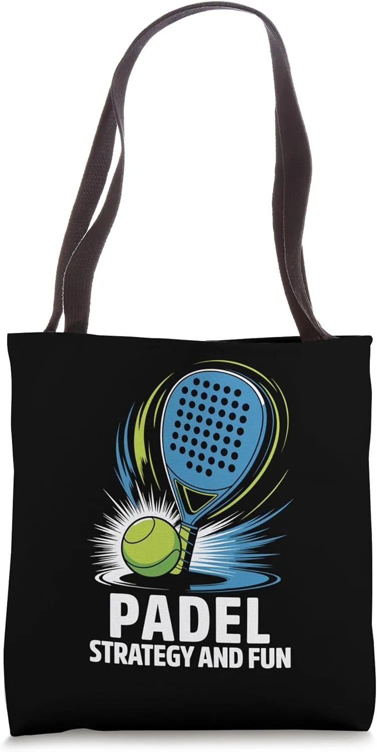Padel Strategy And Fun Padel Sports Athlete Game Players Tote Bag