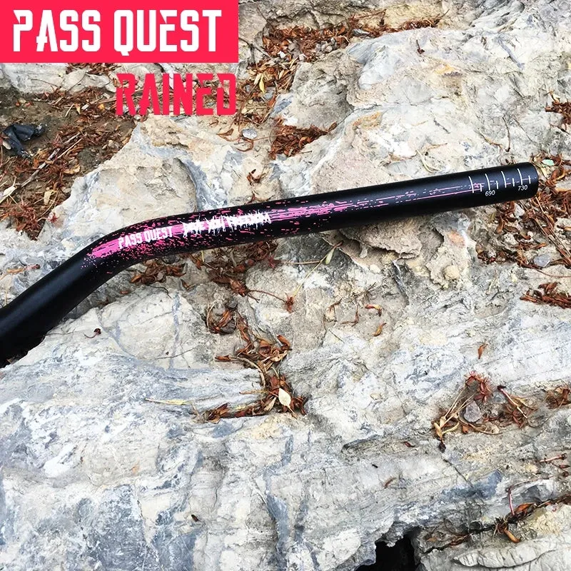 Pass Quest 750mm 55mm/81mm Rise Handlebar 31.8mm