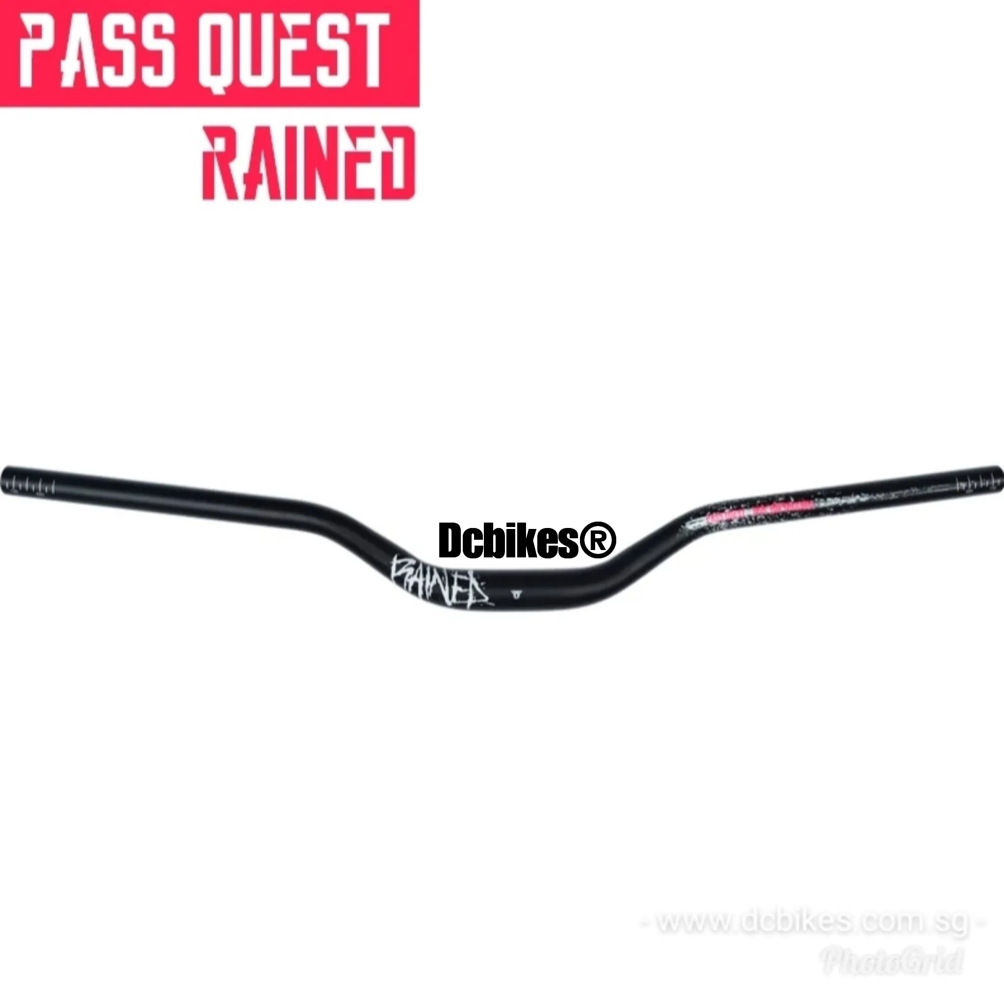 Pass Quest 750mm 55mm/81mm Rise Handlebar 31.8mm