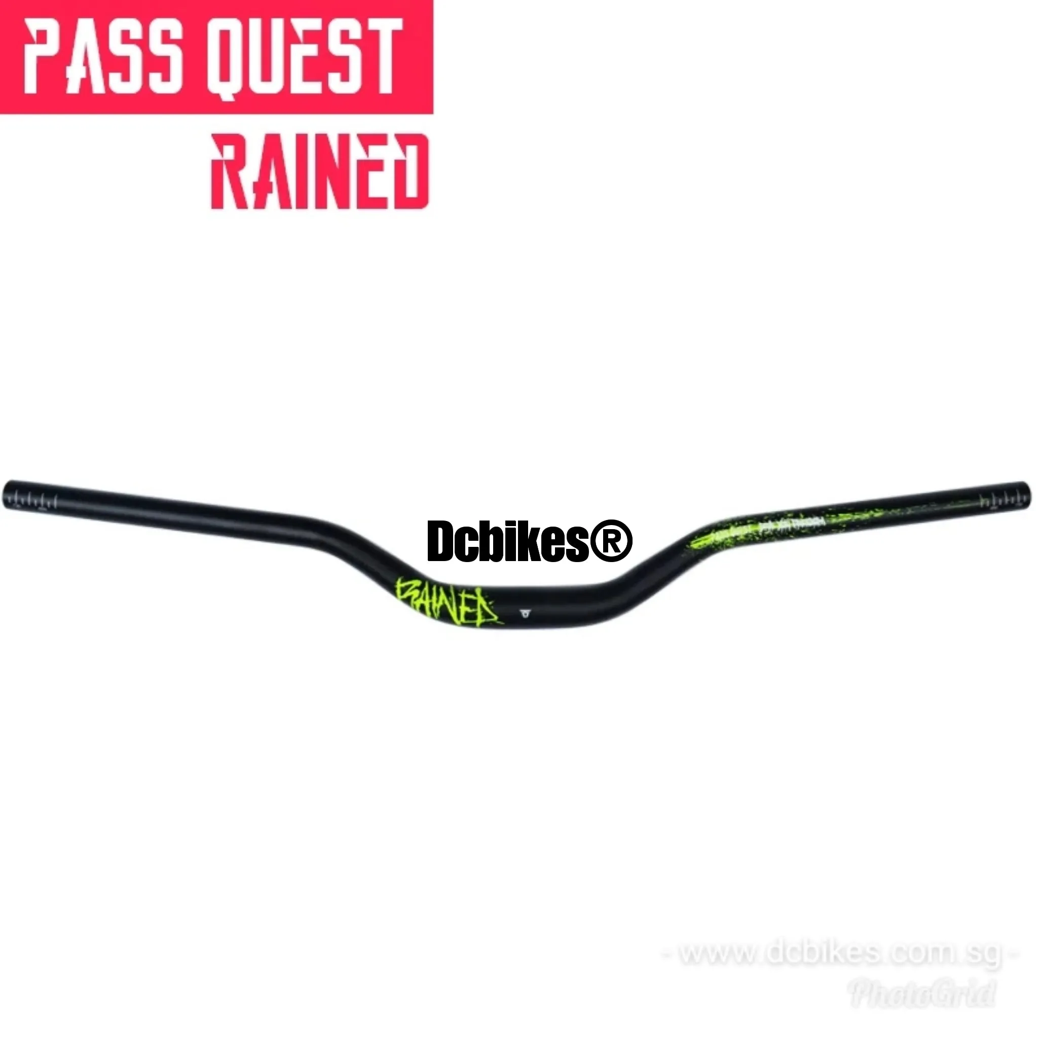 Pass Quest 750mm 55mm/81mm Rise Handlebar 31.8mm