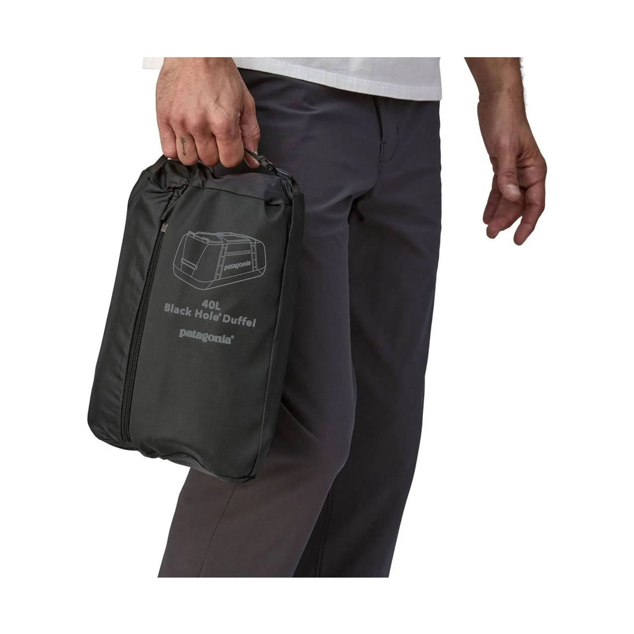 Patagonia 40L Black Hole Duffel - Black
