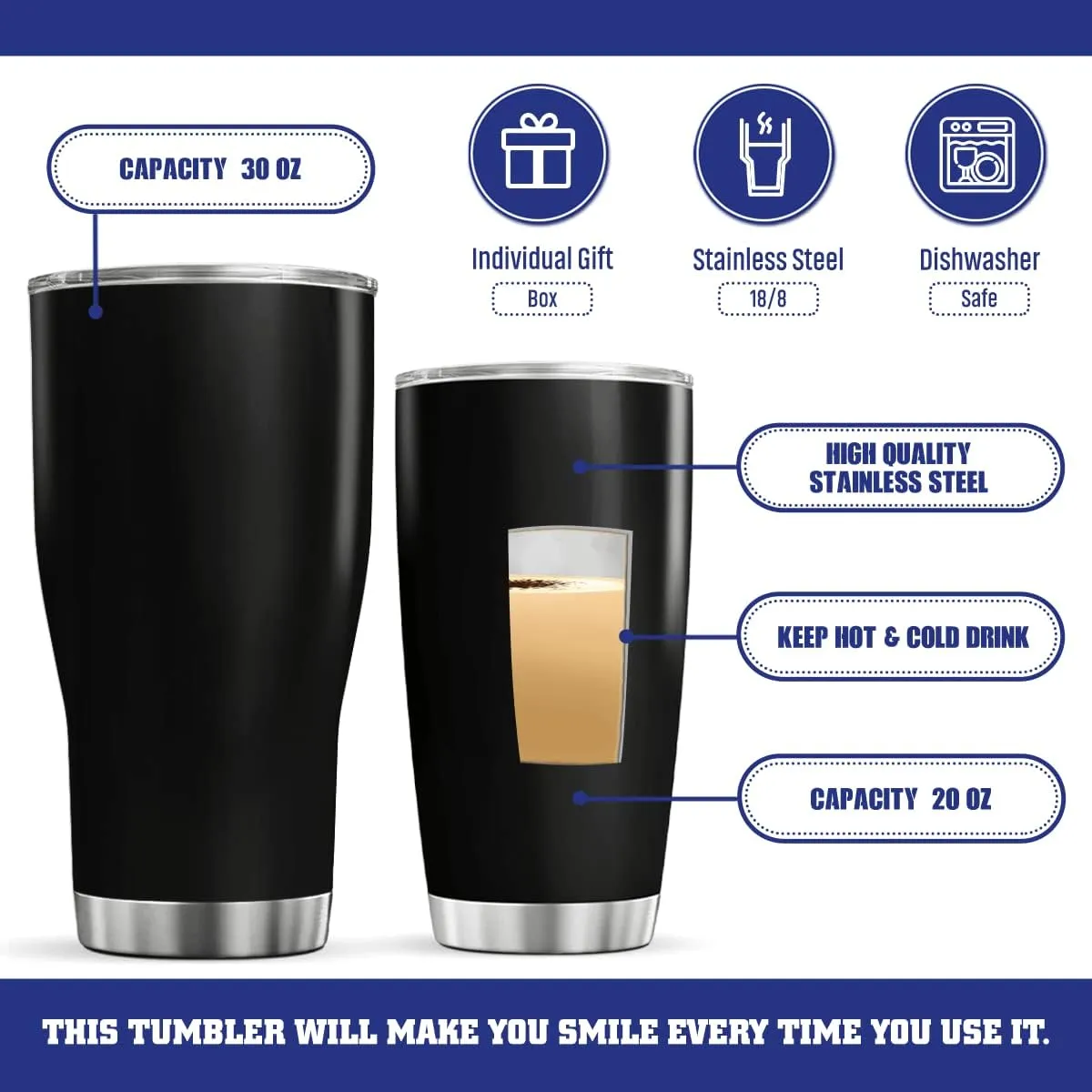 Personalized Coffee Tumbler Couples Customized Name Tumblers Hand Sign Stainless Steel Mugs For Husband Wife Friends Cups 20 30 Oz Insulated Travel Mug For Valentine Gifts