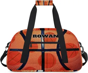 Personalized Dance Bag Gym Bag, Large Custom Sport Duffel Bag Weekender Bag Travel Duffel Bag Sports Basketball