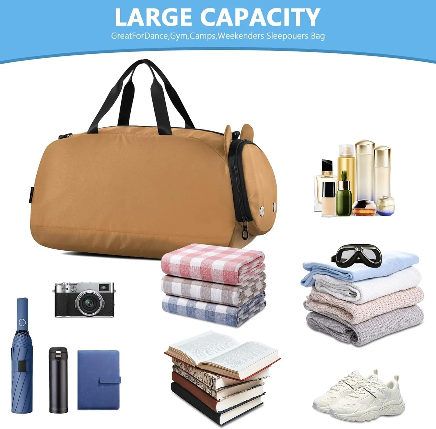 Peru Travel Duffle Bags Girls Tote Overnight Bags Toddler Boys Carry on Duffel Gym Duffle Kids Luggage