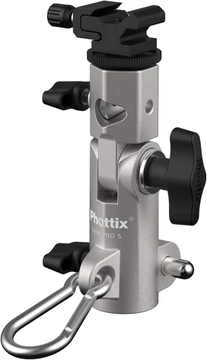 Phottix Varos Pro S Multi-Function Flash Shoe Umbrella Holder (PH87200)