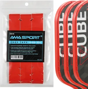 Pickleball Paddle Protection Tape - Paddle Head Edge Guard - Racket Edge Protection Tape -Fit Perfectly Curved Edge -No Wrinkling