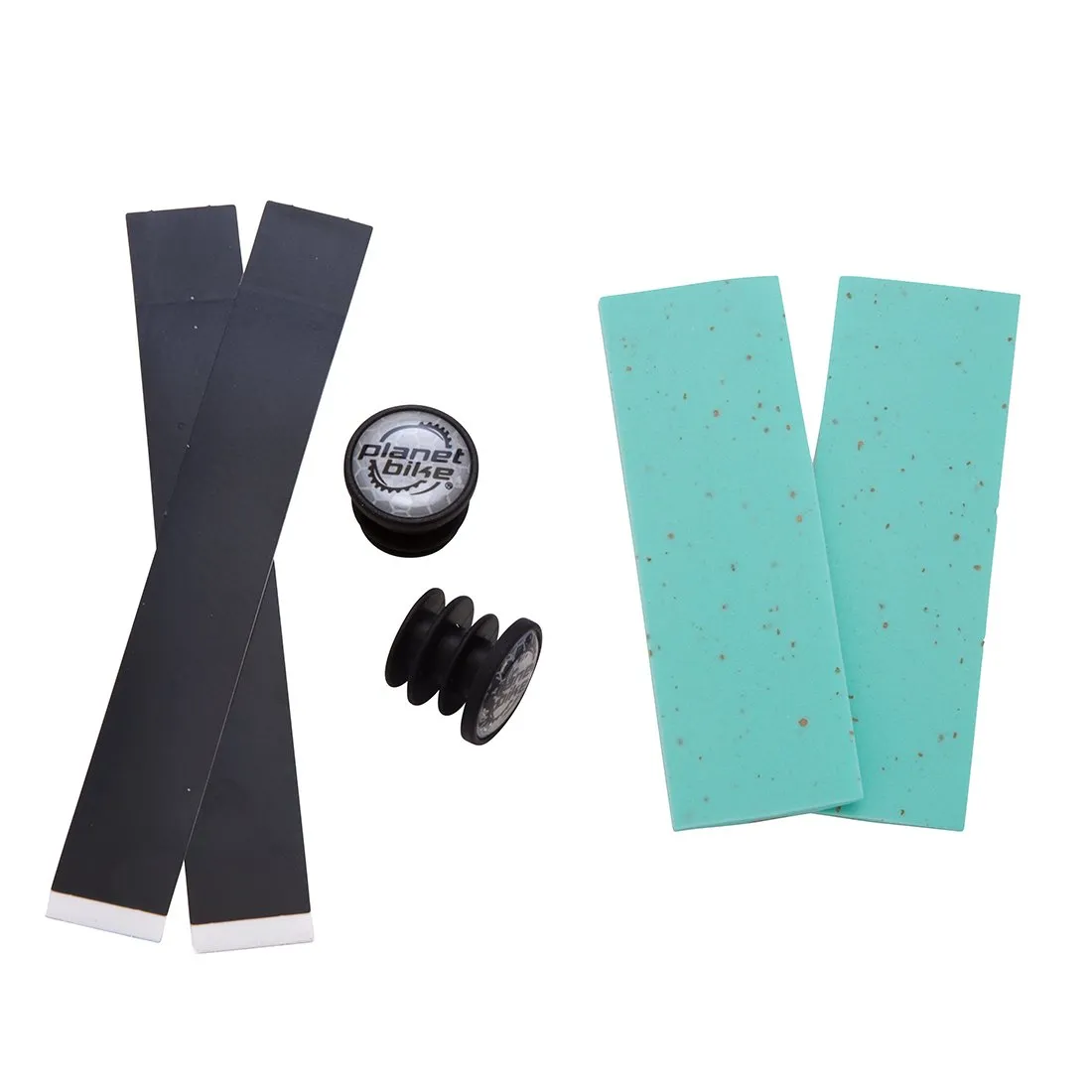 Planet Bike Comfort Cork Handlebar Tape Set (Celeste)