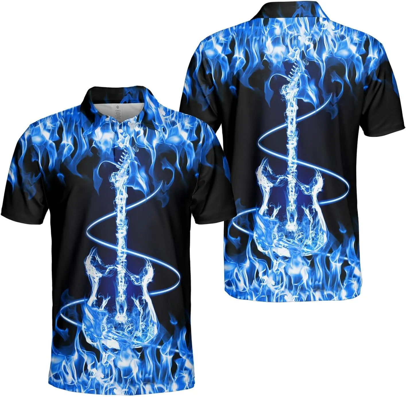 Polo Shirts for Men Aloha Shirt Mens Polo Shirts Short Sleeve Button Up Shirt Men Golf Shirts