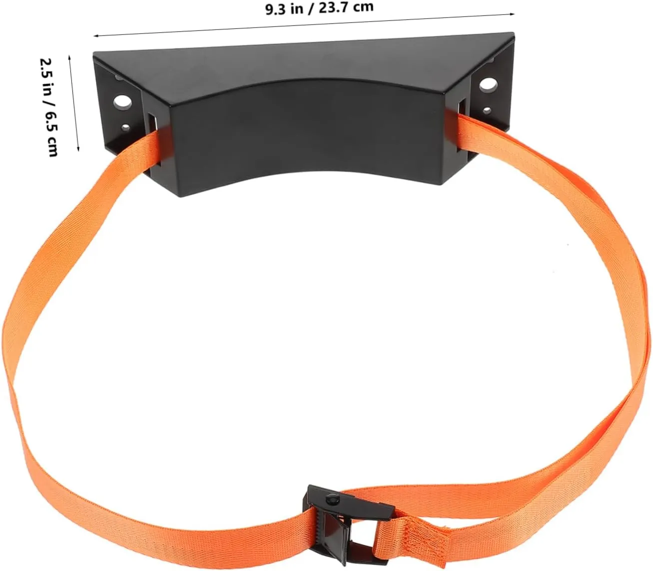 POPETPOP Heavy Duty Gas Cylinder Retention Strap Nylon Bracket for Secure Wall Mounted Propane Tank Holder