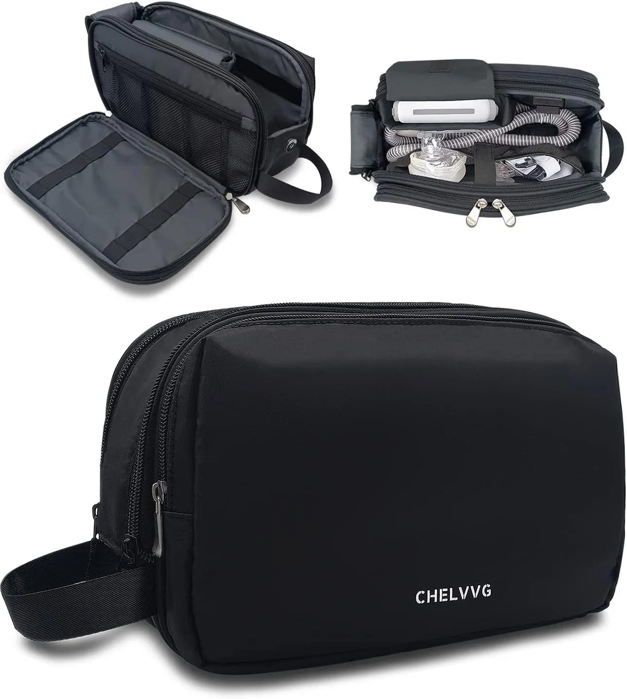 Portable CPAP Travel Bag Compatible with ResMed AirMini Machine and Accessories, CPAP Small Carrying Case Storage Bag for Home and Travel Use (Bag Only)