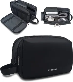 Portable CPAP Travel Bag Compatible with ResMed AirMini Machine and Accessories, CPAP Small Carrying Case Storage Bag for Home and Travel Use (Bag Only)