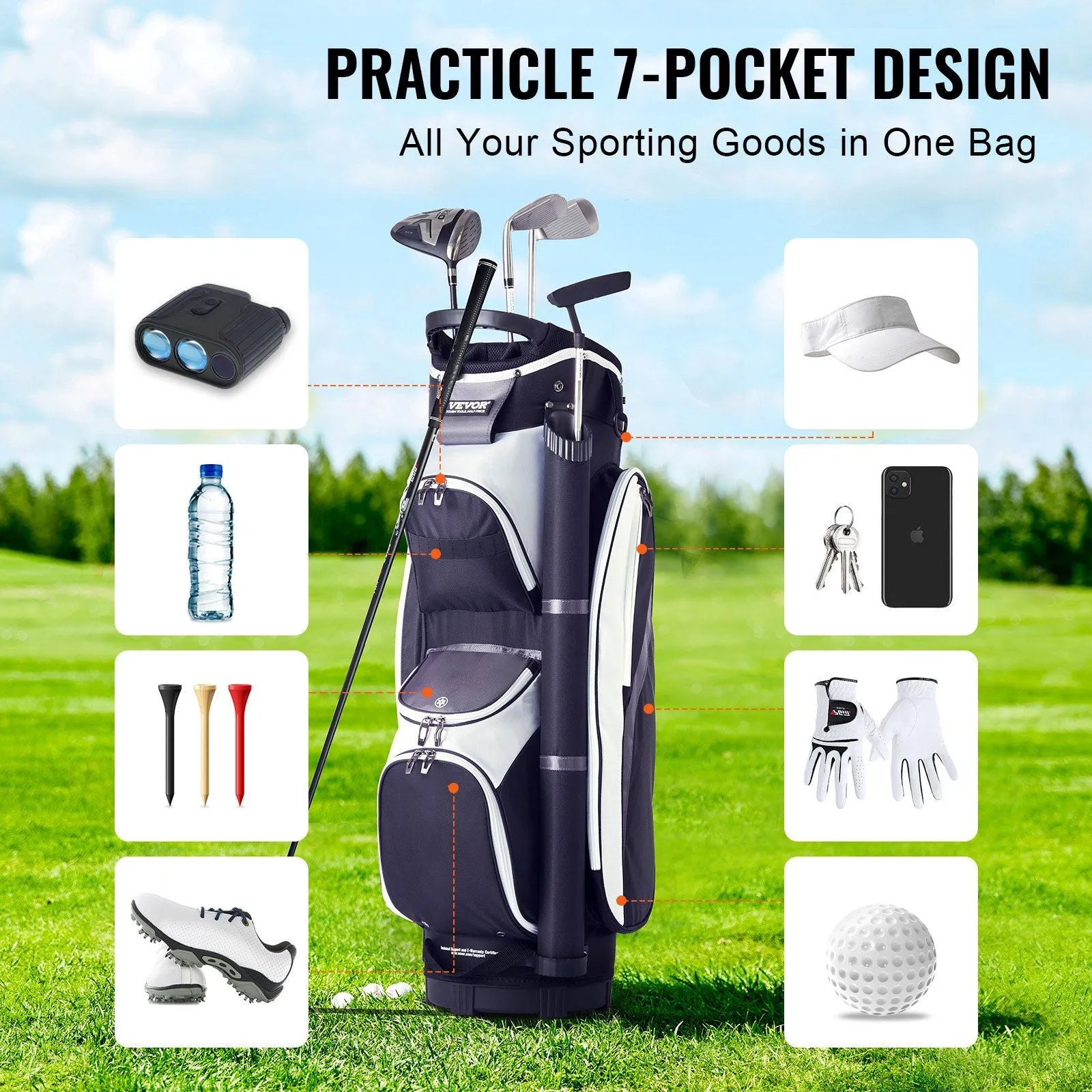Premium Golf Cart Bag