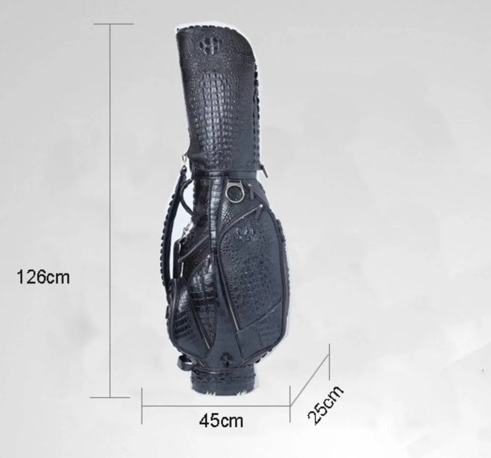 Preorder Crocodile Leather Golf Bags ,Golf Sets , Golf Cart Bags  & Golf Stand Bags