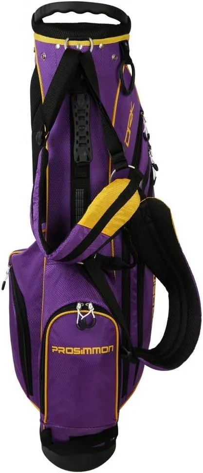 Prosimmon Golf DRK 7" Lightweight Golf Stand Bag with Dual Straps