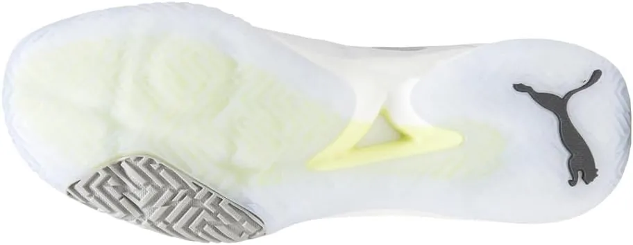 Puma Mens Accelerate Nitro Sqd Racquet Sports Sneakers Shoes - White