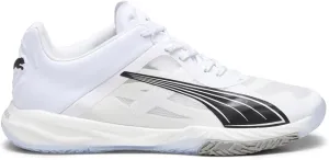 Puma Mens Accelerate Nitro Sqd Racquet Sports Sneakers Shoes - White