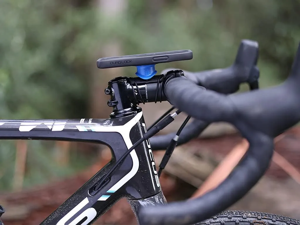 Quad Lock Stem/Handlebar Bike Mount Kit with iPhone XR
