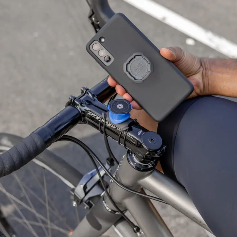Quad Lock Stem/Handlebar Bike Mount Kit with iPhone XR