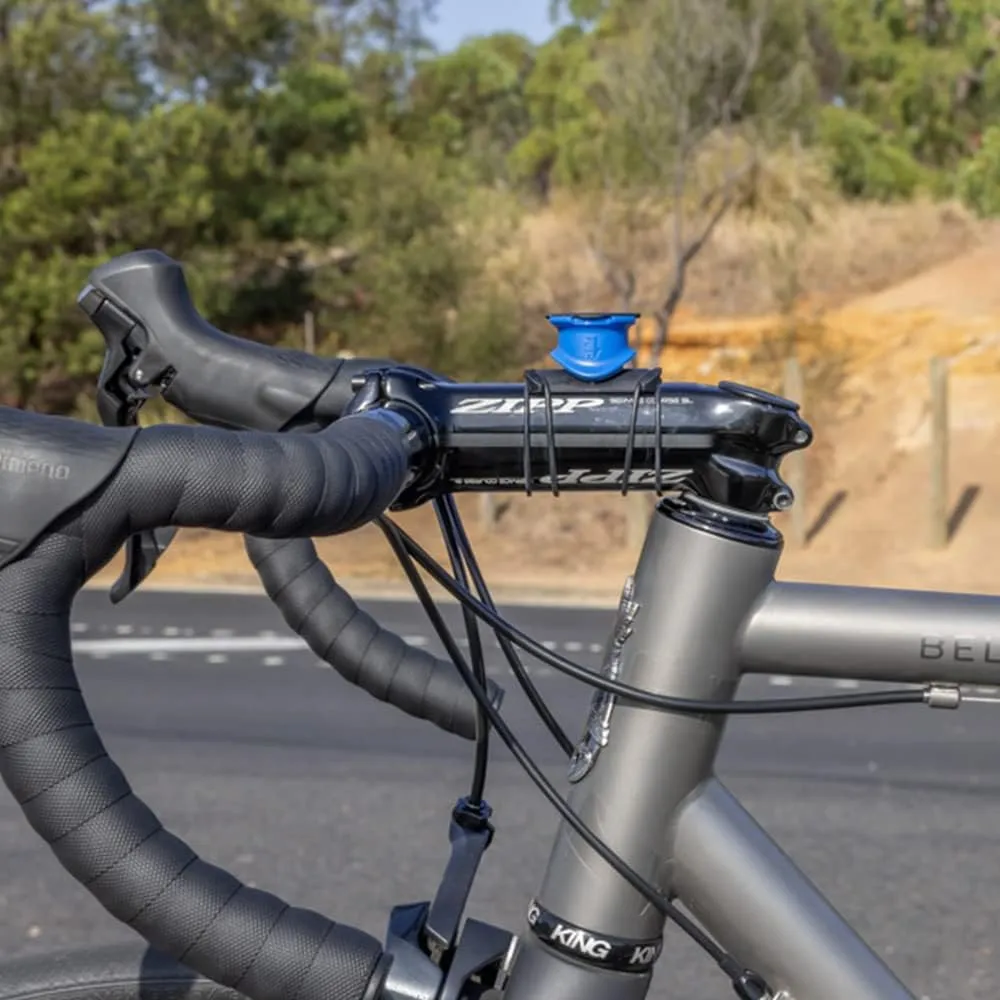Quad Lock Stem/Handlebar Bike Mount Kit with iPhone XR